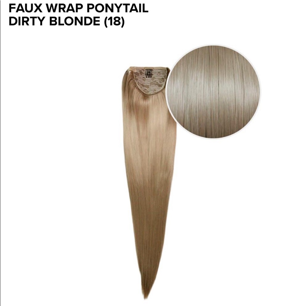 Dirty Blonde Bellami Ponytail